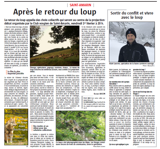 Après le retour du loup